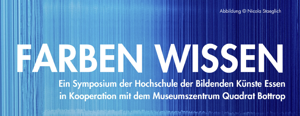 Plakatmotiv FARBEN WISSEN