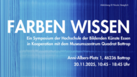 Plakatmotiv FARBEN WISSEN
