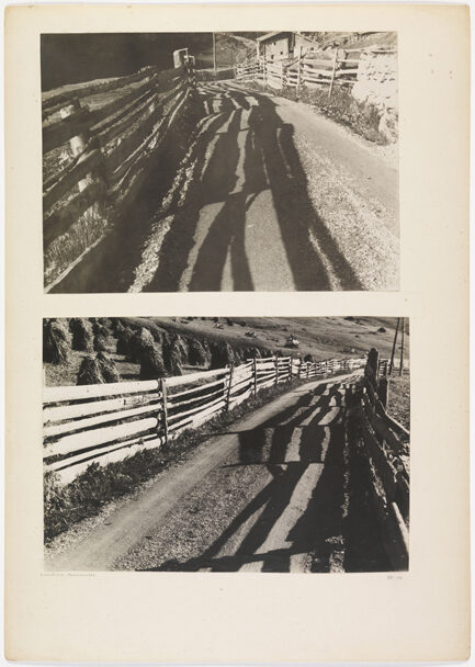 Josef Albers, Autostraße im Paznauntal VII, 1930